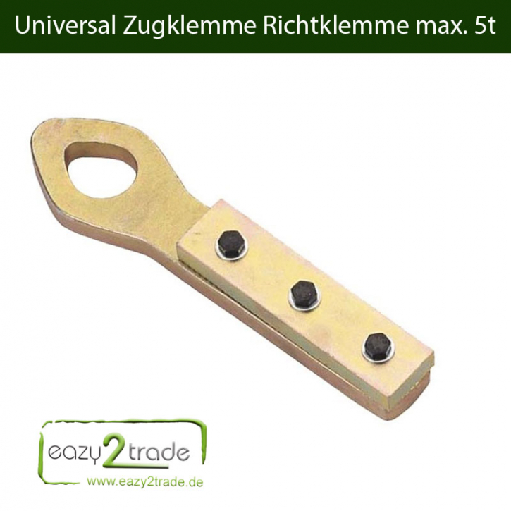 Universal Karosserie-Zugklemme Richtklemme 260mm max. 5t