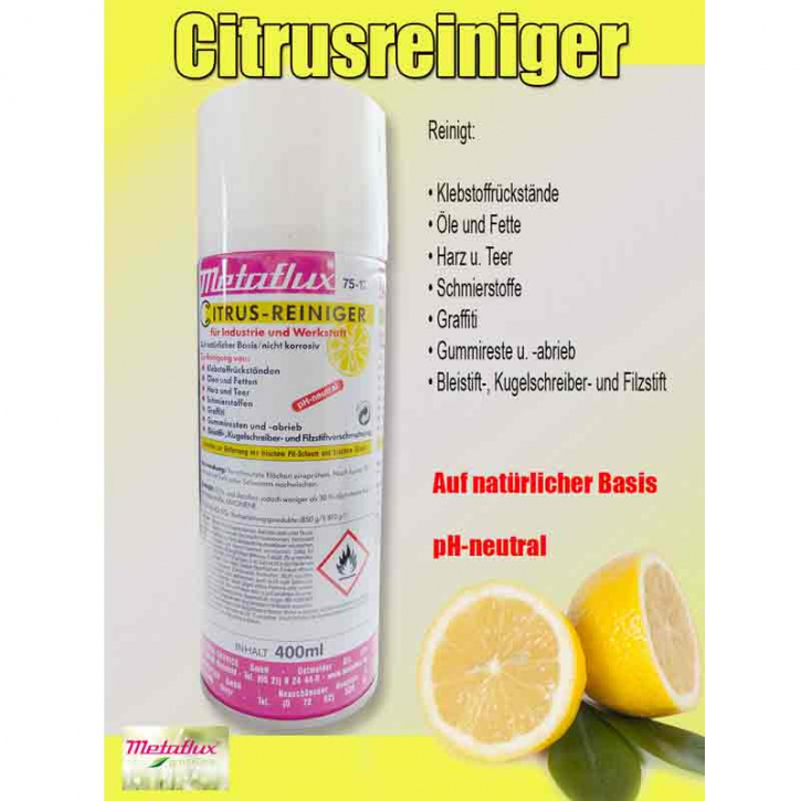 Citrusreiniger Metaflux 75-17 | ph-neutral | 400ml