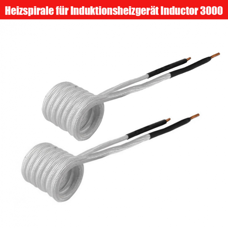 Heizspirale für Induktionsheizgerät horizontal | M16, M18 für Inductor 3000 | Telwin Vertikal