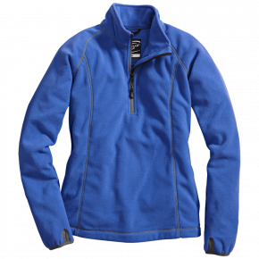 Fleecepullover Damen XS - 5XL royalblau Übergrößen!