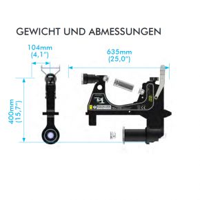 Hydraulischer Flanschausrichter 15t Ausrichtkraft | Equalizer