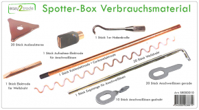 Spotter Karosserie Instandsetzung 2600A inkl. Fahrwagen u. Zubehör-Box 75tlg.