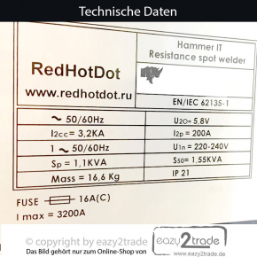 Spotter Karosserie 3200A | Hammer IT 230V | zur Reparatur u. Instandsetzung