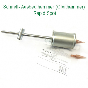 Gleithammer 1kg inkl. 2 Spitz-Elektroden Rapid Spot