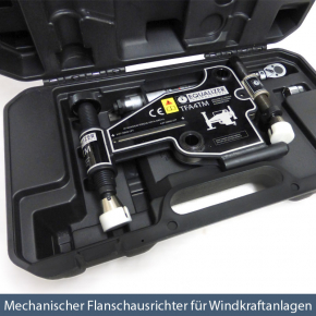 Flanschausrichter mechanisch 4t Reaktionskraft Equalizer für Windkraftanlagen