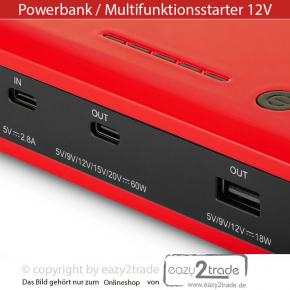 Powerbank Kfz Starthilfe Jumpstarter 12V | Drive 1750 XC | Telwin