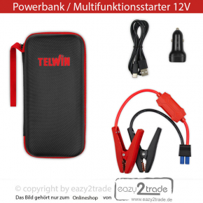 Powerbank Kfz Starthilfe Jumpstarter 12V | Drive 1750 XC | Telwin