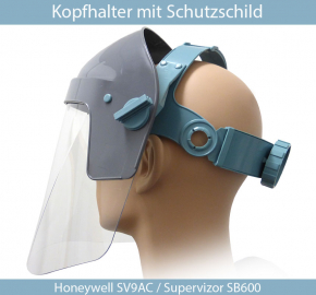 Schutzvisier Gesichtsschutz mit Kopfhalter Honeywell SV9AC