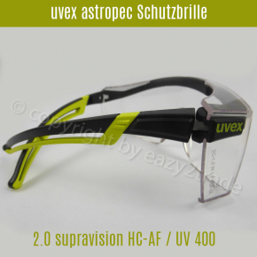 uvex Schutzbrille astrospec 2.0 supravision HC-AF Panoramascheiben 9164.285