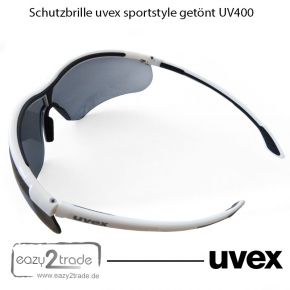 Schutzbrille getönt UV 400 uvex sportstyle