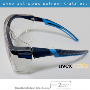 uvex astrospec 2.0 Bügelbrille mit Seitenschutz | EN 166/170 | UV400 | 2C-1,2 W 1 FTK CE